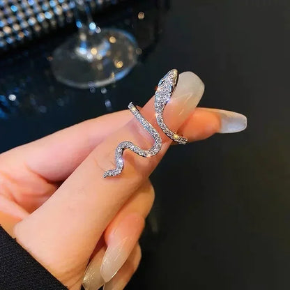 Punk Style Snake Ring with Personality