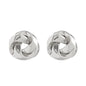 Large Metal Spiral Design Earrings for Women