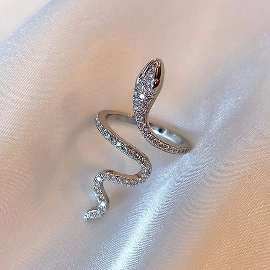 Punk Style Snake Ring with Personality