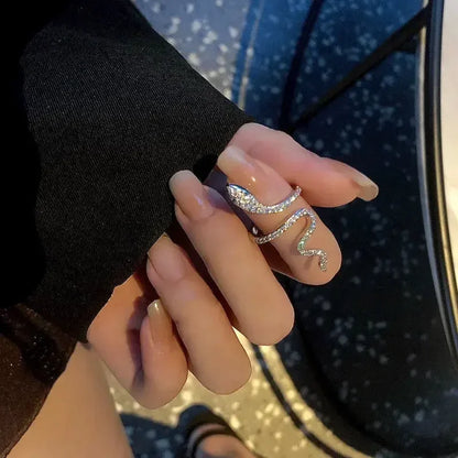 Punk Style Snake Ring with Personality